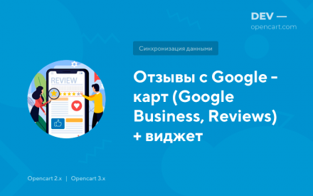 Відгуки з Google - карт (Google Business, Google Reviews) + віджет
